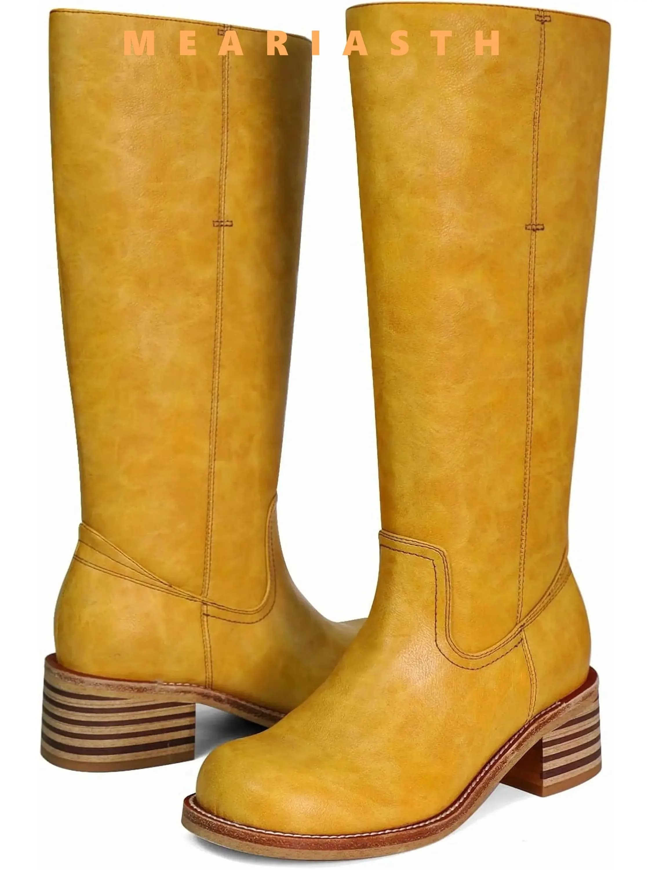 2026 Merk Damesschoenen Rubberen Laarzen Sexy Dij Hoge Hakken Hoge Sexy Laarzen-Damesmode Regen Dames Cowboy Over-de-Knie Med