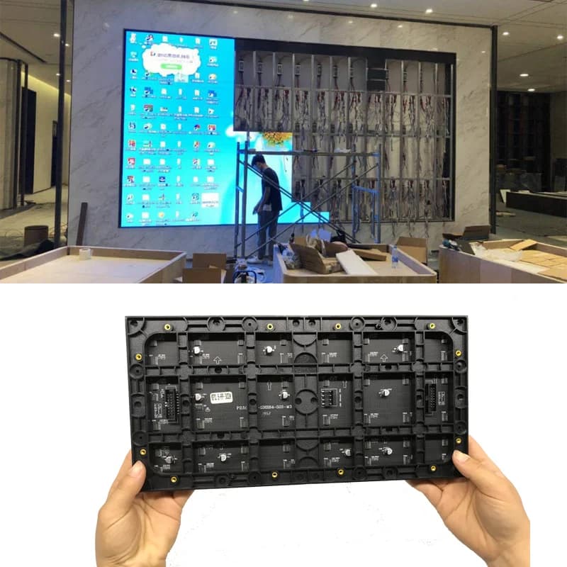 LED-module P2 Indoor LED TV-paneel Scherm RGB LED Dot Matrix-paneel P2 128x64 pixels Lage prijs LED-paneel
