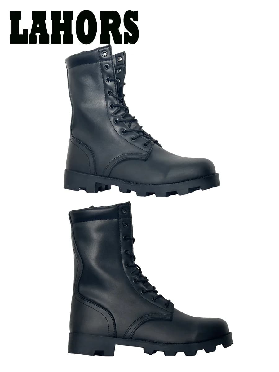 LAHORS ®   Originele lederen man tactische laarzen sport wandelschoenen outdoor enkel woestijn gevechtslaarzen werkveiligheidsschoenen Botas Hombre