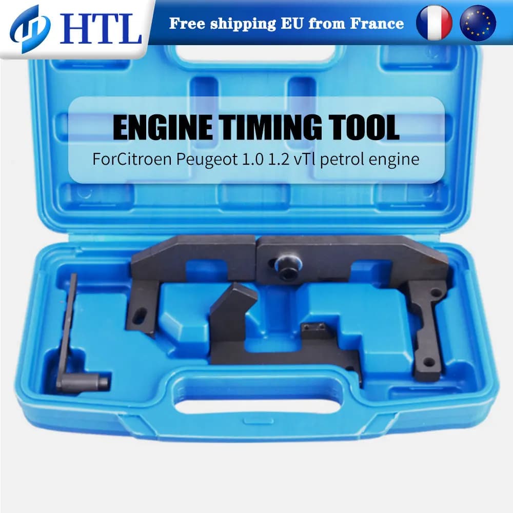 Timing Tool Kit voor Peugeot 1.0 1.2 VTi PSA 108 208 308 Citroen 3-Cilinder EB0 EB2 2012-2015 Motoruitlijningsgereedschap