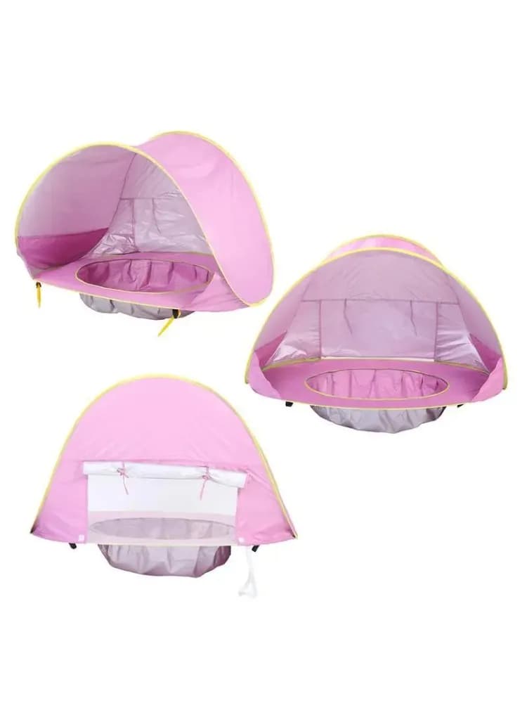 Baby Strandtent Draagbare Schaduw Zwembad UV-bescherming Zon Onderdak Voor Baby Buitenspeelgoed Kind Zwembad Speelhuis Tent Speelgoed