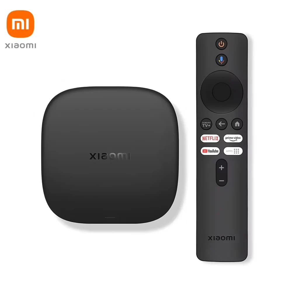 Xiaomi TV Box S 3e generatie 4K Ultra HD Bluetooth 5.2 Wi-Fi 6 2+32GB Google TV Google Assistent Smart Media Player (globale versie)