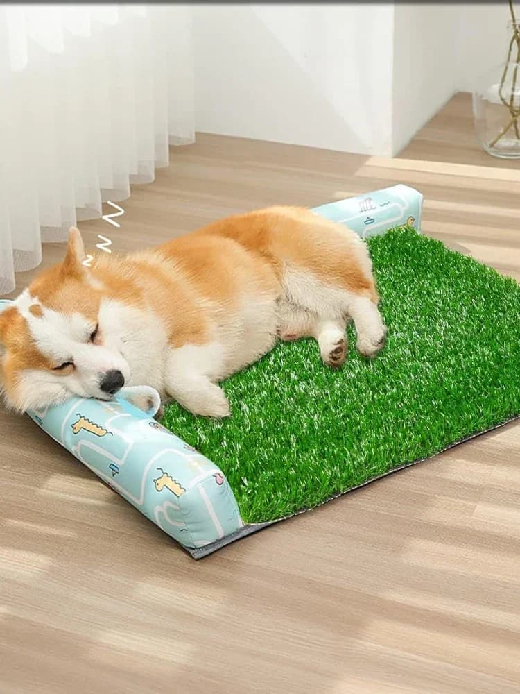 Kunstgras Hond Zindelijkheidstraining Mat Herbruikbaar Graskleed Vervanging Turf Outdoor Gazonmat Gemakkelijk schoon te maken voor balkontuin