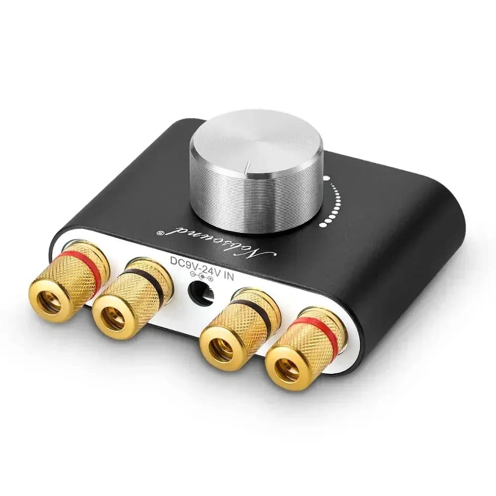 Nobsound Mini Bluetooth 5.0 TPA3116 Digitale Versterker Hifi Stereo Audio Ontvanger Eindversterker 50W + 50W Auto Geluidsversterkers