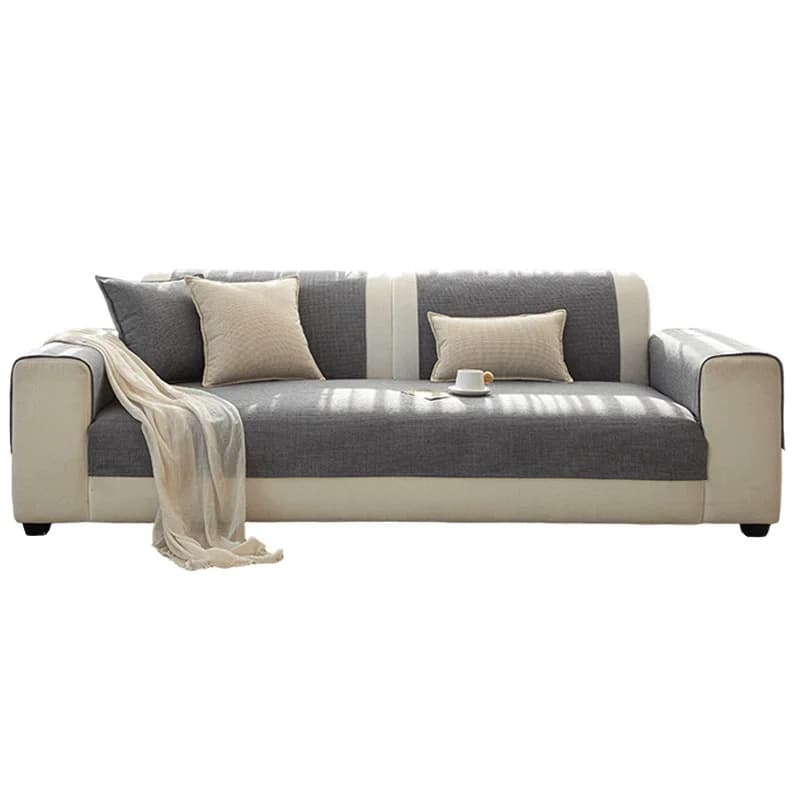 2026 Nieuwe Luxe Antislip Sofa Kussens in Imitatie Katoen Linnen voor Alle Seizoenen met een Hoogwaardig Gevoel