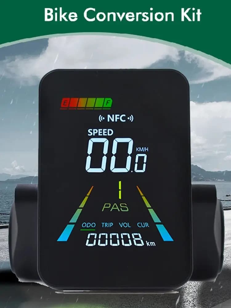 F3【UART2】Turn On The NFC Mountain elektrische fiets Digitaal LCD-scherm Elektrische scooter Snelheidsmeter Fietsaccessoires Fiets