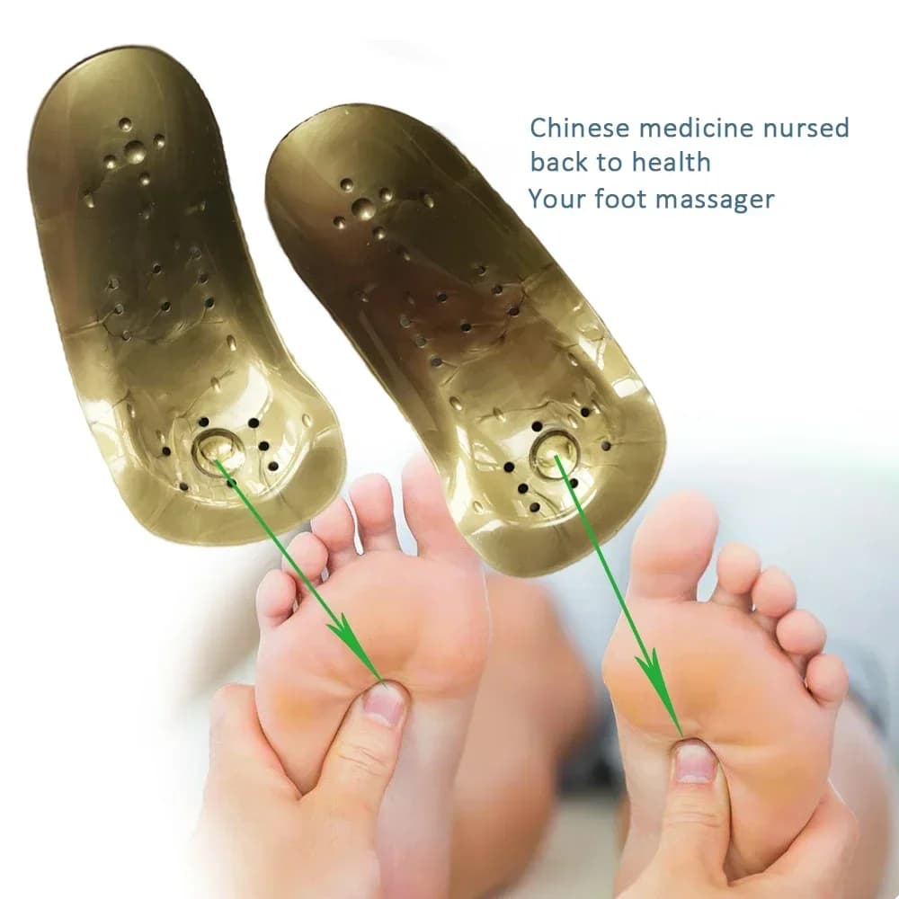 1 paar Correctie inlegzolen Voetmassage Magnetische boog zorg hielsnor Magnetische Therapie boog ondersteuning inlegzolen Mannen/Vrouwen Schoen pad