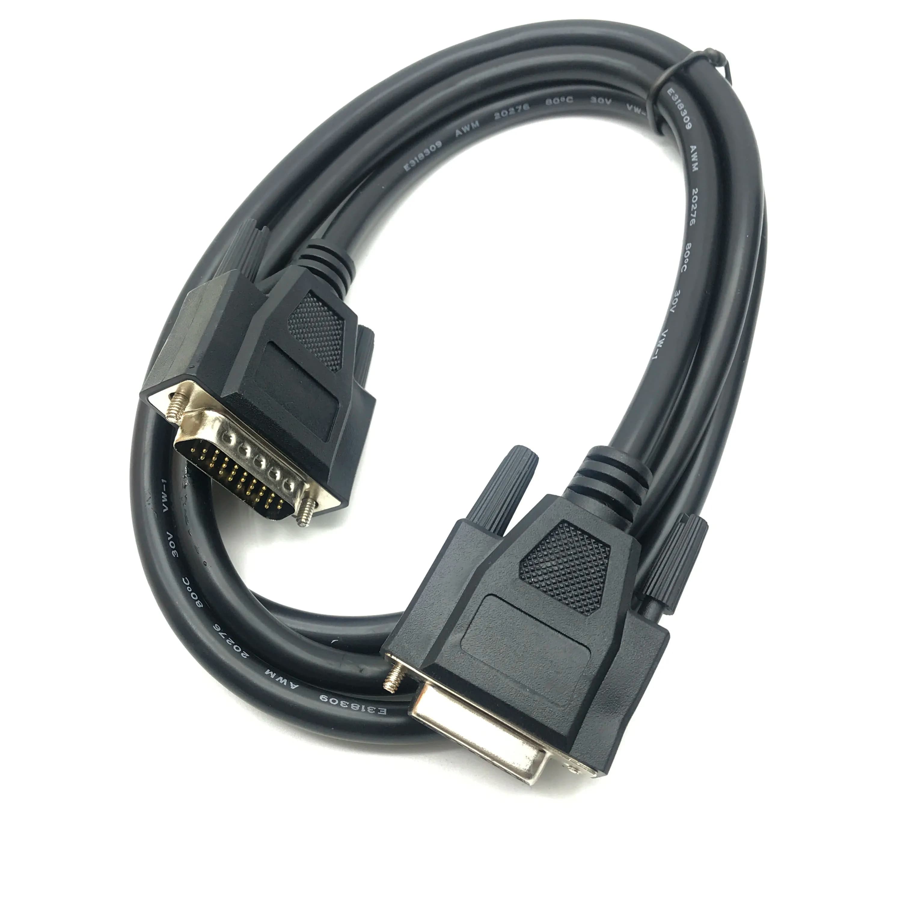 1Pcs HDB26 DB26 Man Op Man/Man-vrouw/Vrouw-vrouw Extension Lijn Kabel 26Pin 26P 0.5M/1M/1.5M/2M/3M