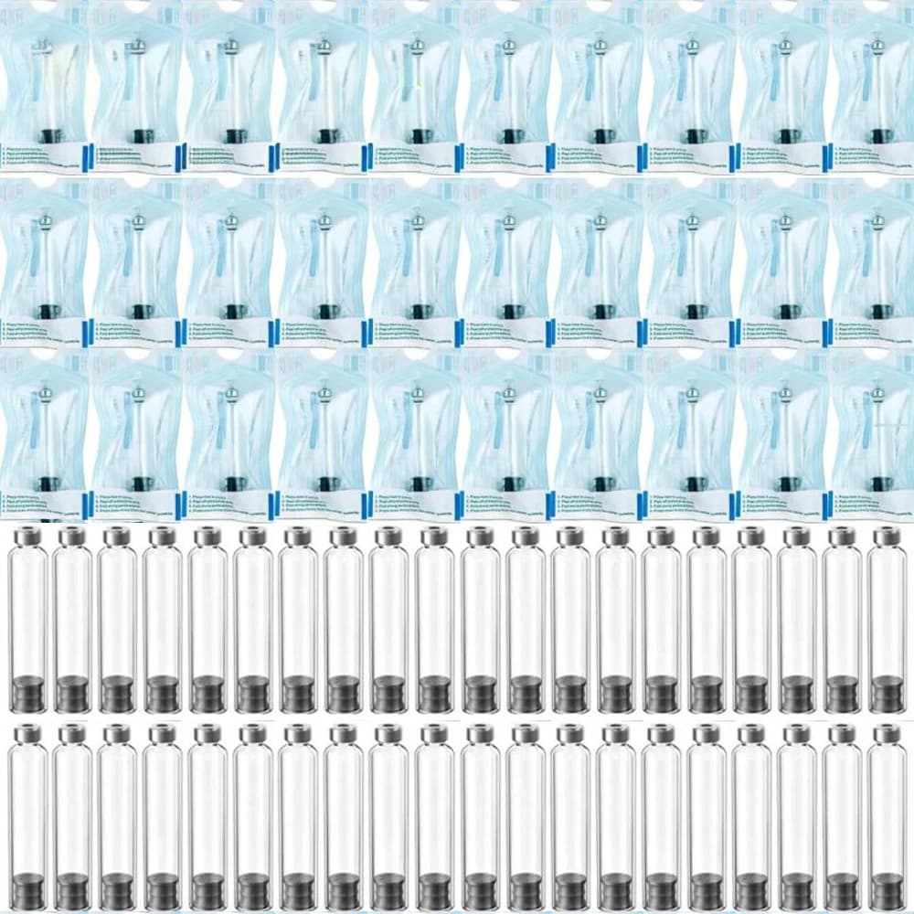 100 stks-500 stks 3 ml Insuline Cartridges Cassette Fles voor Insuline Injectie Pen Steriele Individuele Verpakking Medische Esthetiek