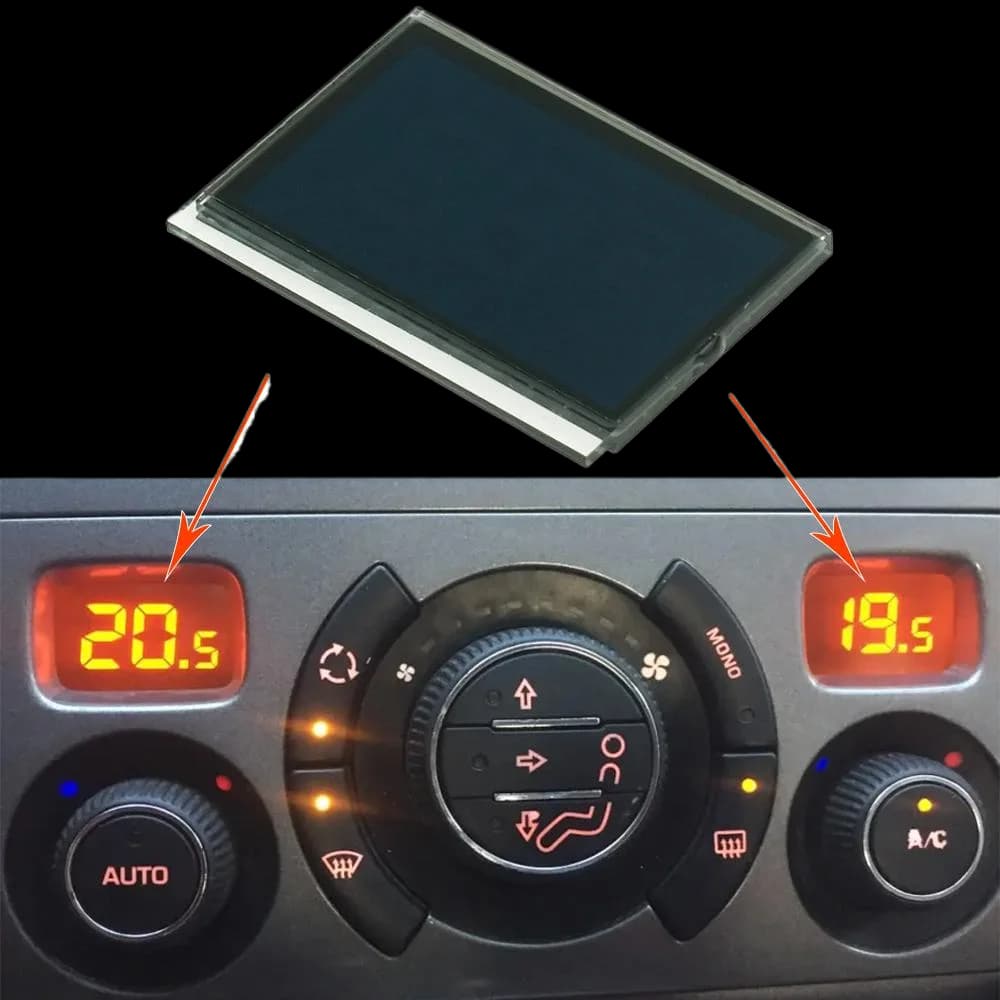 Auto ACC LCD Panel Module Display Monitoren Pixel Reparatie Airconditioning Informatie Scherm Voor Peugeot 308 308CC 408 LCD-scherm
