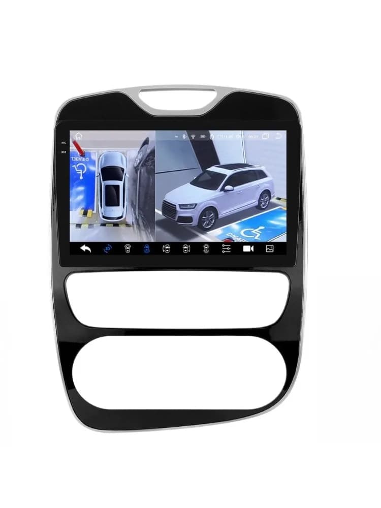 OSSURET Android Autoradio Speler voor Renault Clio IV 4 2012-2019 Carplay Auto GPS 8 core Intelligente Autoradio door Snapdragon 6115