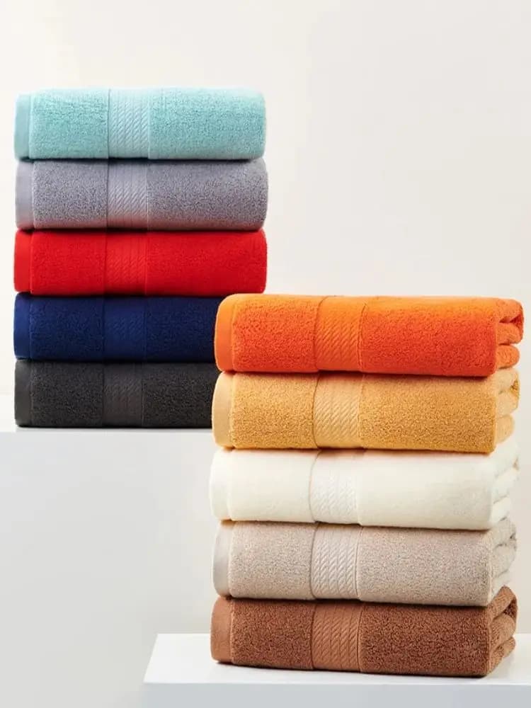 1/2/4 STUKS 50x100 cm Katoenen Handdoeken Bad Gezicht Hand Grote Cover sneldrogende Absorberende Washandjes Handdoeken Voor Badkamer hoa Serviettes