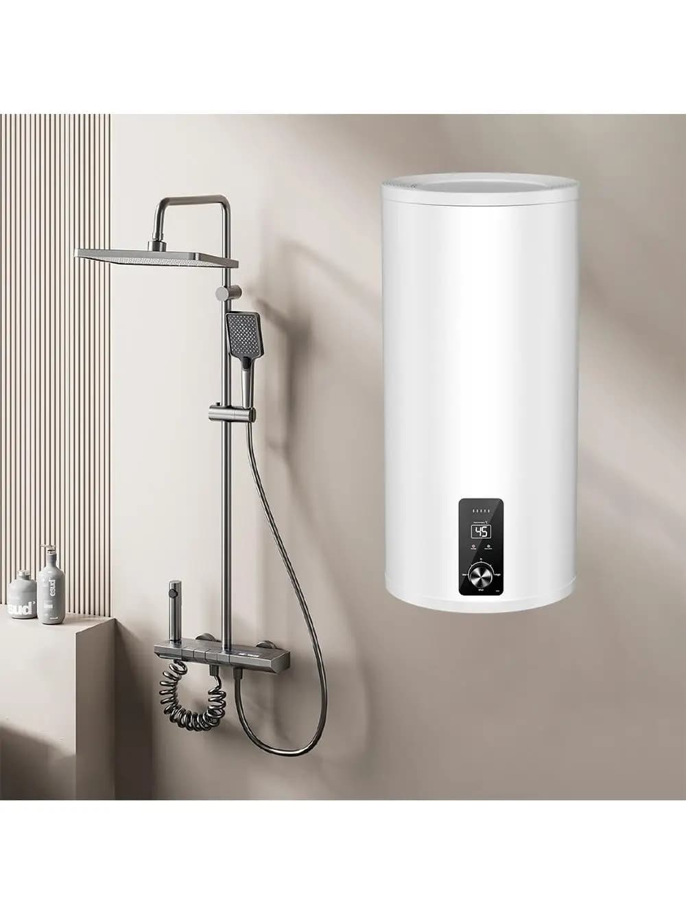 30L 50L 80L 100L 30 50 80 100 Liter Tank Opslag Douche Elektrische Boiler Waterverwarmer Geiser voor Badkamer