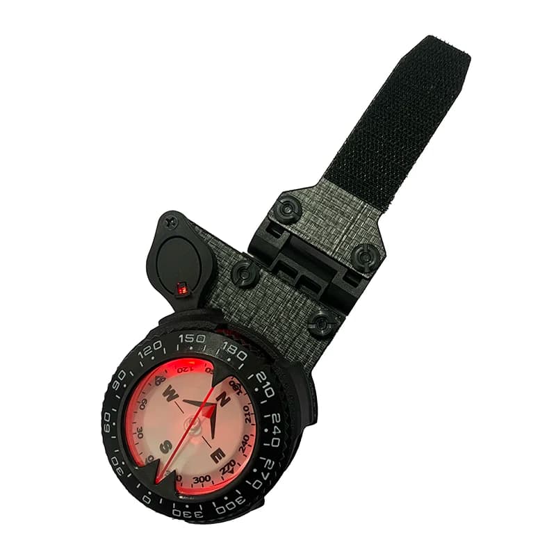S&S Stijl Kompas 601 GPS Tactische Navigatie Bevestigingsplaat, Tegris Laminaat/KYDEX Materiaal Outdoor Jacht Navigatie Module