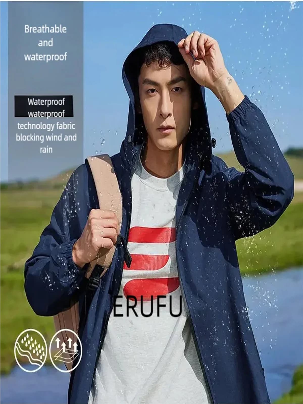Aangepaste logojassen voor heren en dames, winddichte, waterdichte en slijtvaste kleding voor buitensporten, aangepaste ondernemingsjassen, motor- en