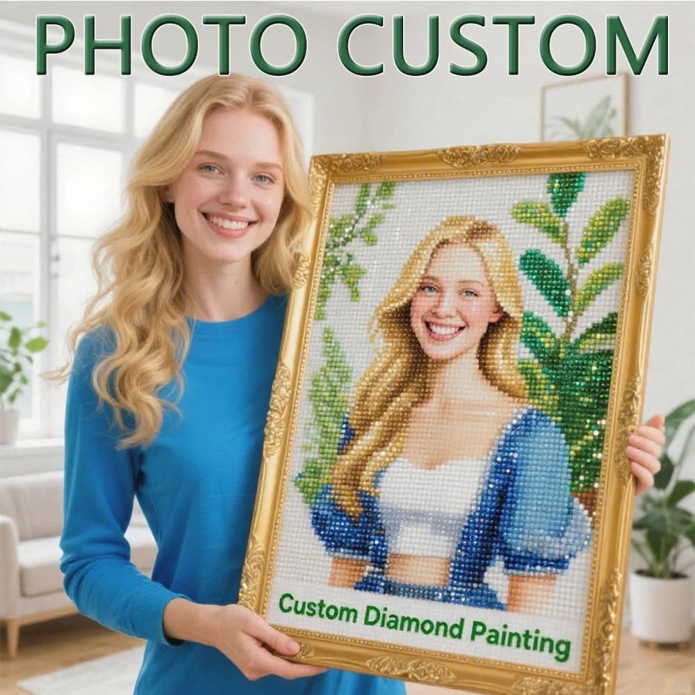 HUACAN Volledige Kits Diamant Mozaïek Foto Aangepaste Handwerk Hobby Diy Gift Home Decor Borduren Verkoop Persoonlijke Privé Foto's