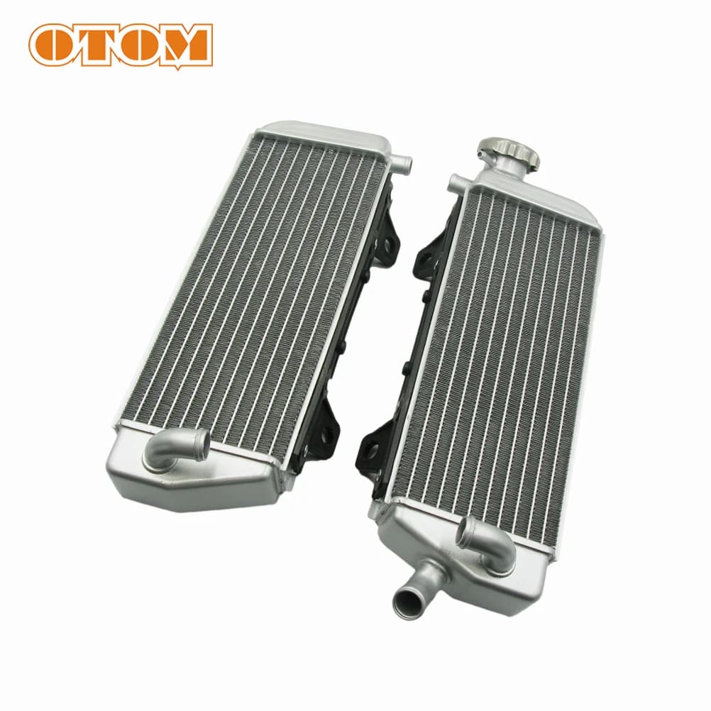 OTOM 2016-2019 Motorfiets Motorkoeling Radiator Koeler Koelvloeistof Aluminium Watertank Voor KTM HUSQVARNA EXC EXCF SXF XCF FC FE TC