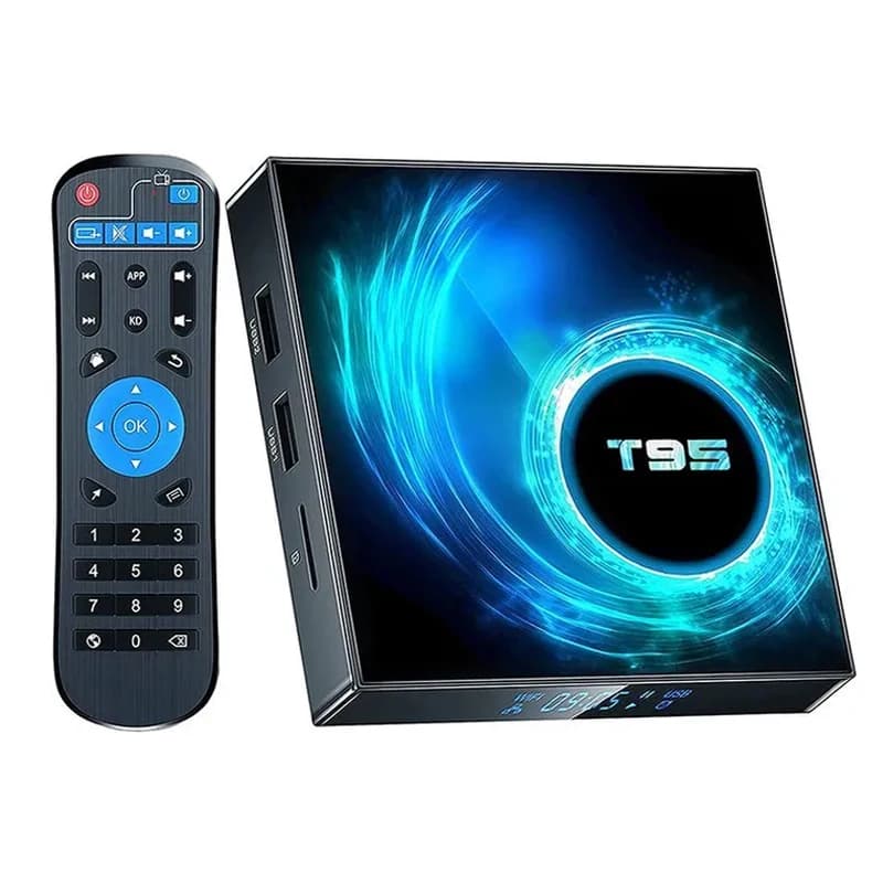 Smart Tv Box 2026 T95 Plus Hd 6K Android 16 Allwinner H616 4Gb 64Gb 128Gb Dual Wifi Mediaspeler Pk X96max Plus H96 Settopbox