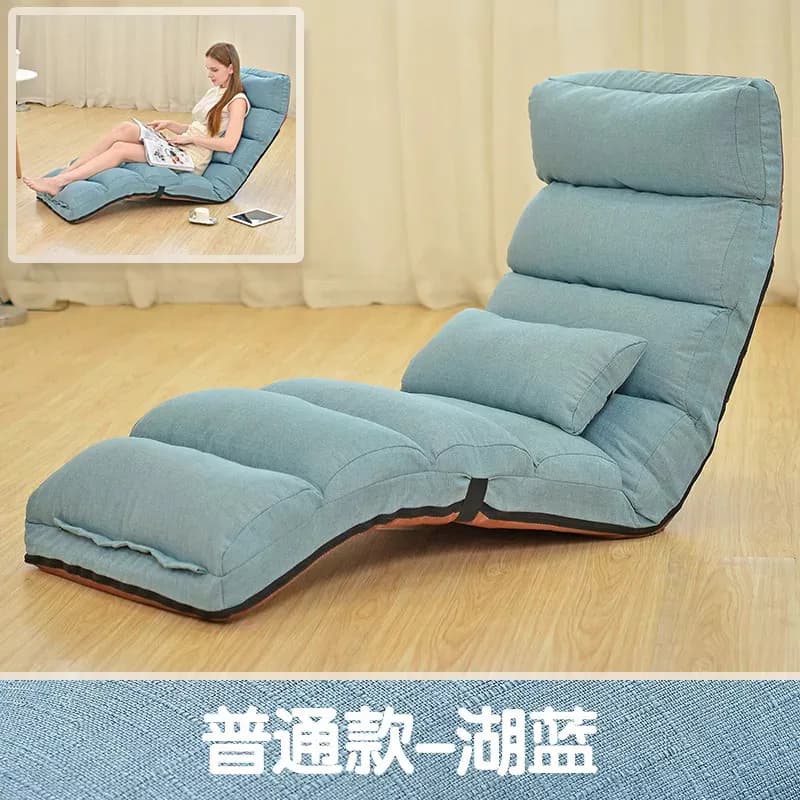 Luie Sofa Enkele Balkon Slaapkamer Stoel Japanse Vouwen Multifunctionele Lounge Stoel Tatami Creatieve Casual Floor Stoel