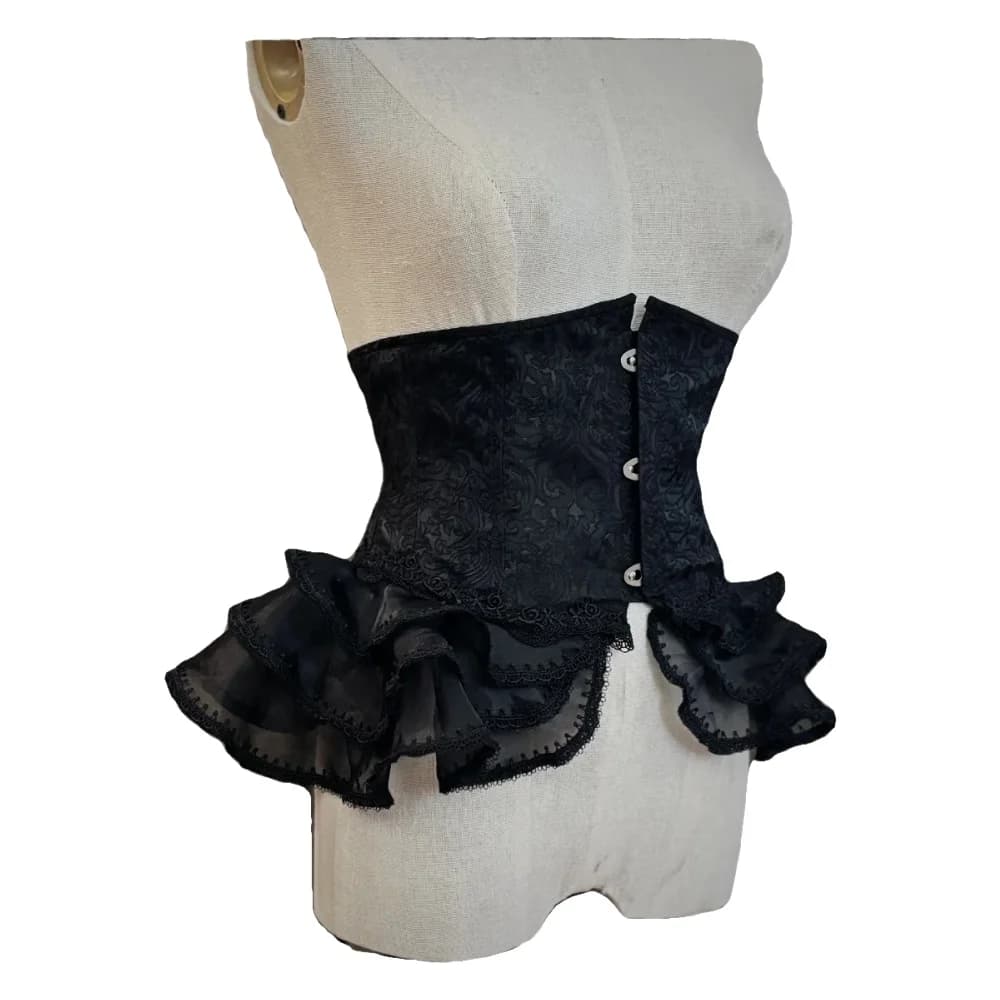 Court Gothic Belaustri heupriem voor Europese donkere Lolita plus-size dames