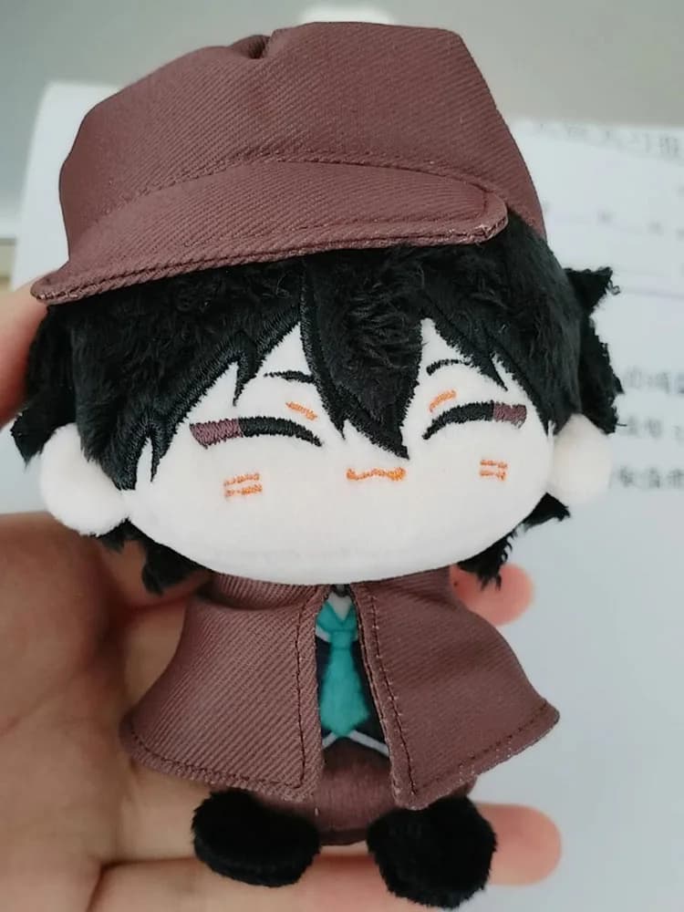 Dazai Osamu Plushie Bag Charm Nakahara Fjodor Sigma Rampo Gogol Teruko Gevulde Mini Hanger Pluche Sleutelhanger Anime Verjaardagscadeautjes