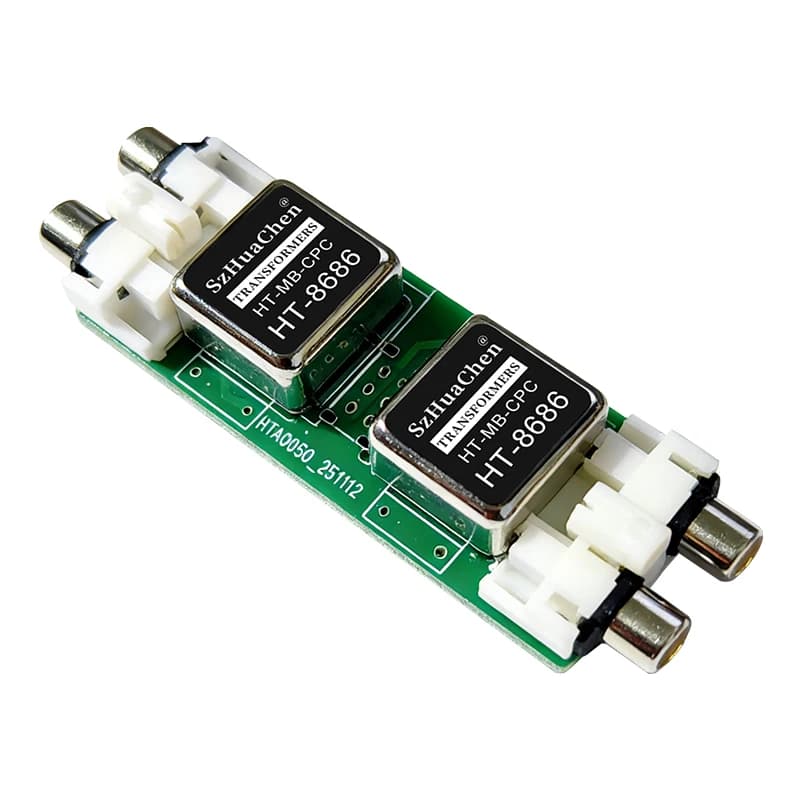 Audio looping isolator RCA audio-isolator auto-audio stroomgeluidsdemper bodemruisonderdrukking common ground pass filter