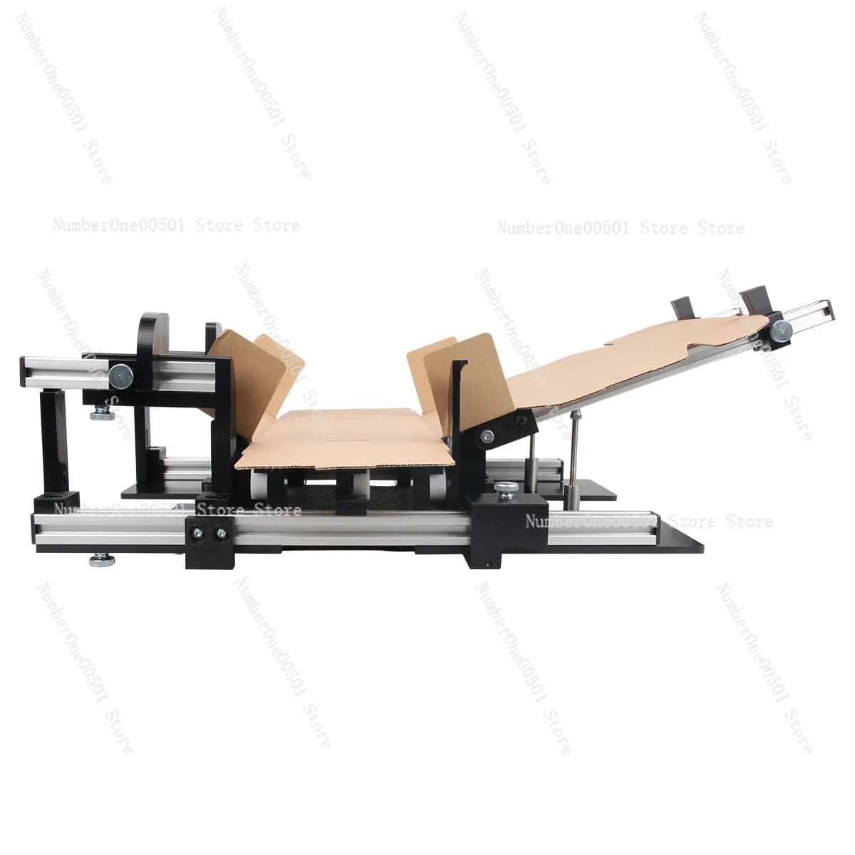 Easy Fold Box Jig Handmatig kartonnen vouwgereedschap Verstelbare maat Verpakkingsmachine