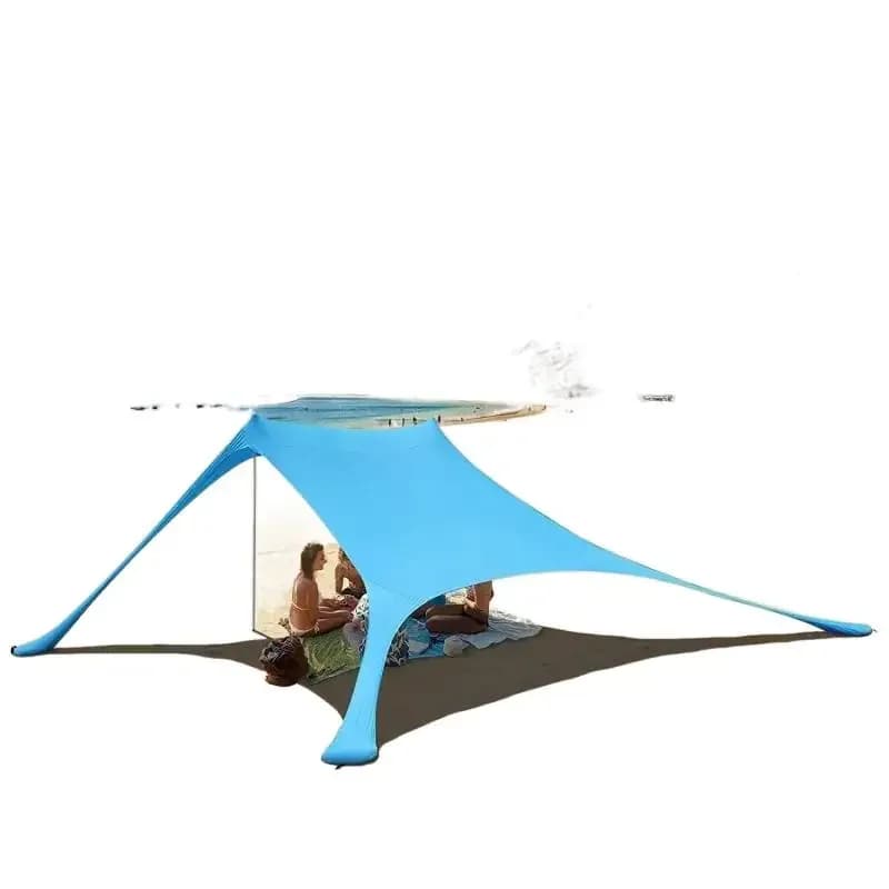 200*210*150 CM Familie Strandtent Strand UV Bescherming Luifel Tent Voor 3-4 Persoon Outdoor camping Wind Weerstand Luifel