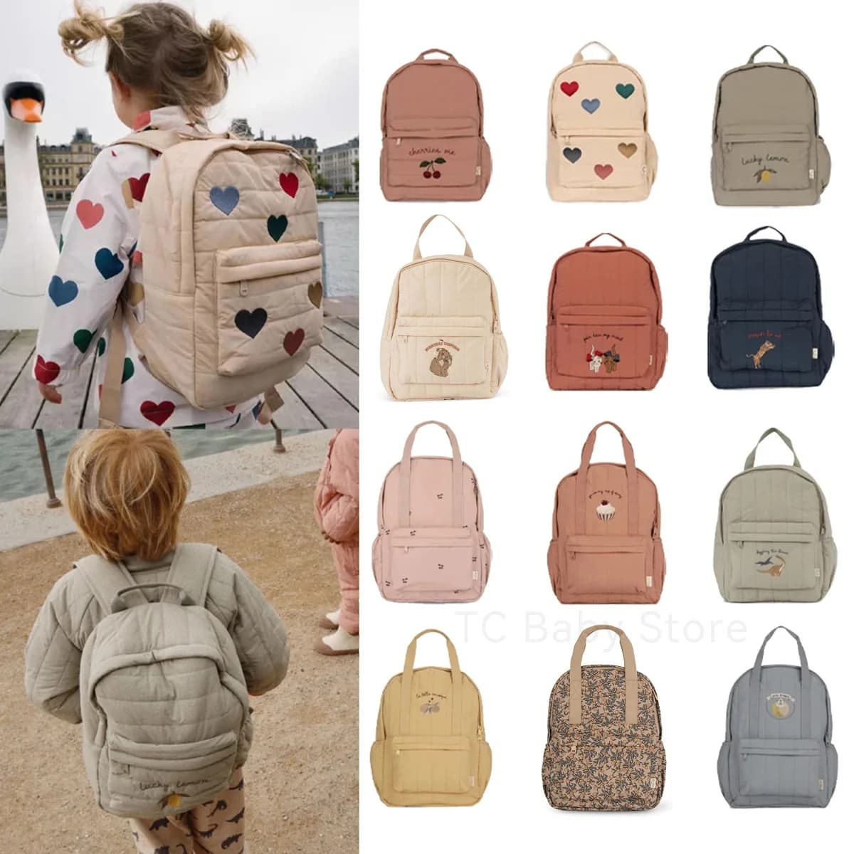 Nieuwe KS Babyrugzak Ouder-kind Kinderen Schooltas Kleuterschooltassen Merk Reizen Cherry Kinderjongens Meisjes Moederopslag