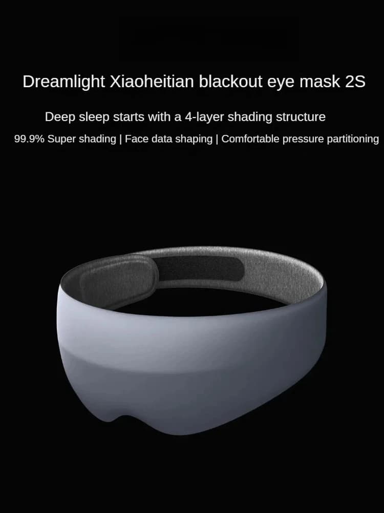 Nieuw Dreamlight 2S Generatie Volledig Verduisterend Ontspannend Oogmasker Slaapmasker Slaapmiddel Oogmasker Reismasker Relax Cover Oogkap