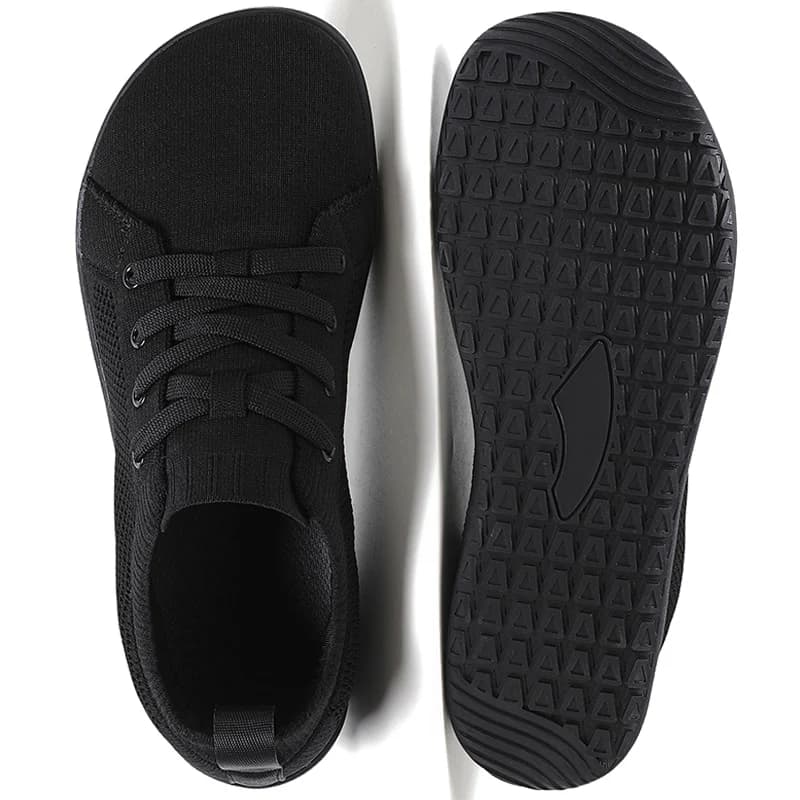 Schoenen met wijde tenen Zero Drop Minimalistische mode Eenvoudige casual sneaker Schoenen op blote voeten Joggingschoenen voor dames Mesh