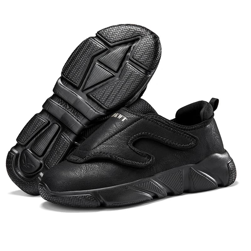 Diabetische schoenen voor ouderen met klittenbandsluiting voor brede voeten Lichtgewicht orthopedische oedeemsneakers met ondersteuning voor hoge