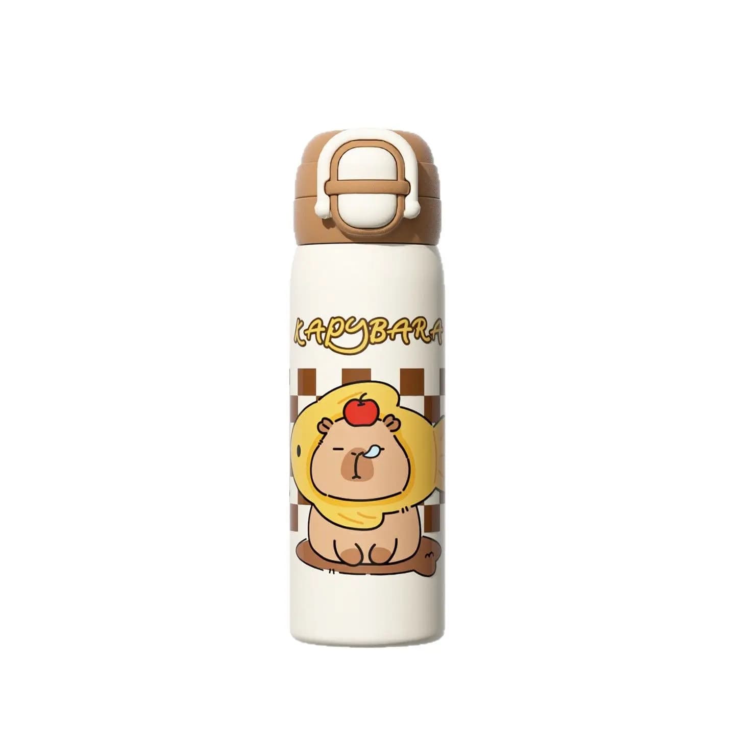 Nieuwe Populaire 600 ml Capybara Cartoon Thermos Tumbler Cups Mok Anime Leuke kapibara Waterfles 316 Rvs Thermische Cup