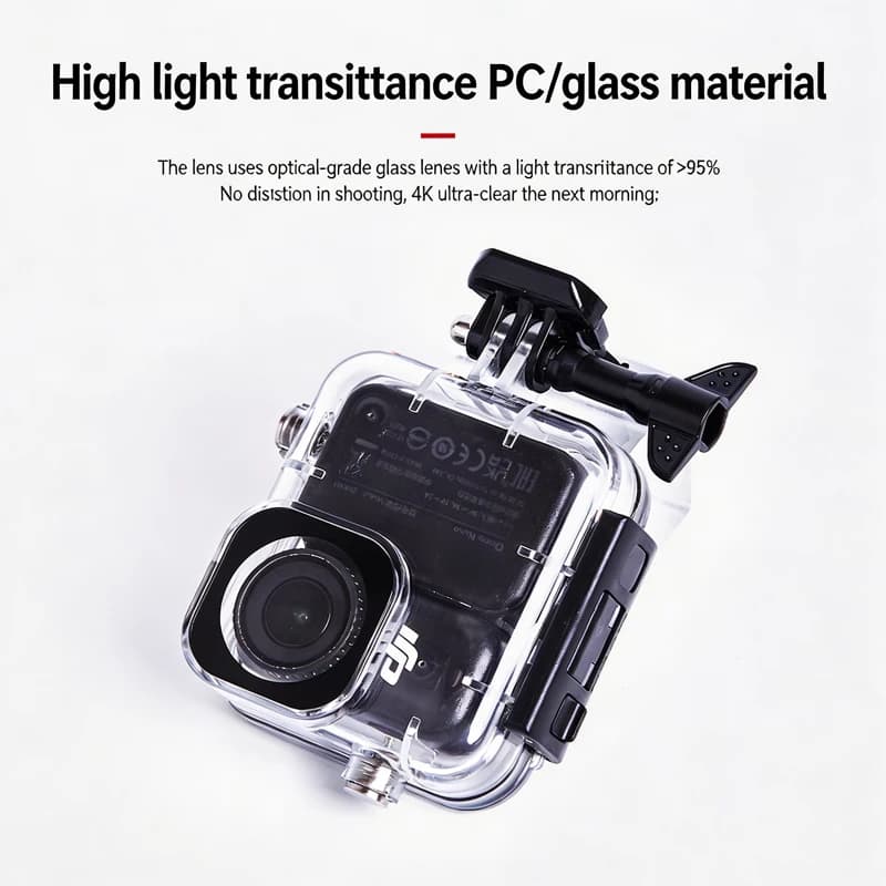 Voor DJI Osmo Nano Camera Dive Shell Waterdichte behuizing Duim Sportcamera Accessoires Duikbeschermhoes Waterdicht 60M