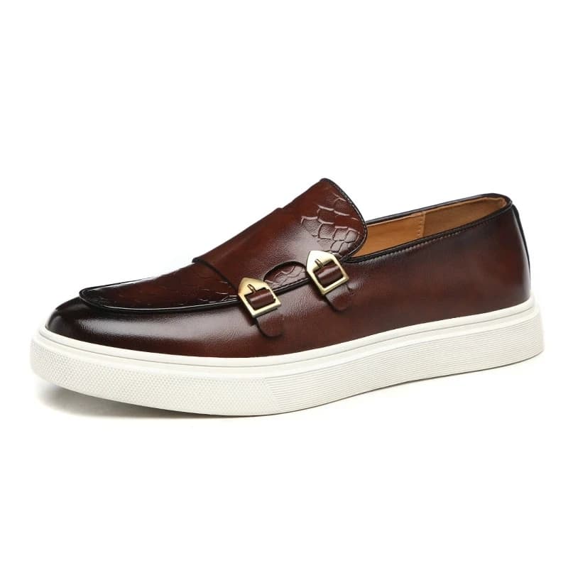 Krokodil Ontwerp PU Leer Heren Casual Schoenen Luxe Italiaanse Heren Loafers Mocassin Ademende Slip op Boot Zachte Rijschoenen
