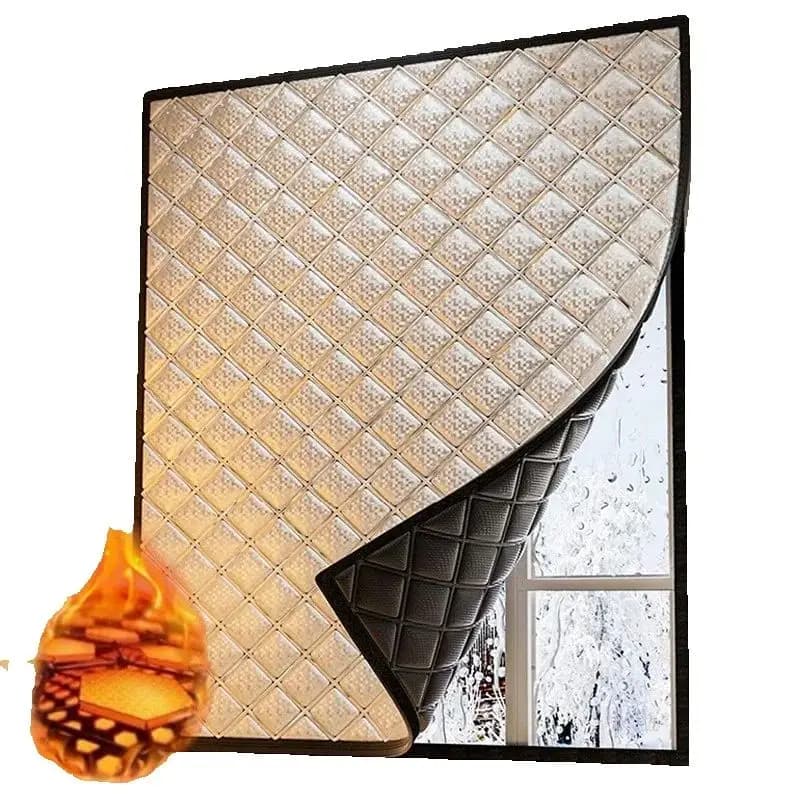 1P Thermische raamfolie zonder boren Verdikte zelfklevende isolatieafdekking Eenvoudig te installeren Koudblokkerend ontwerp voor warm winterhuis