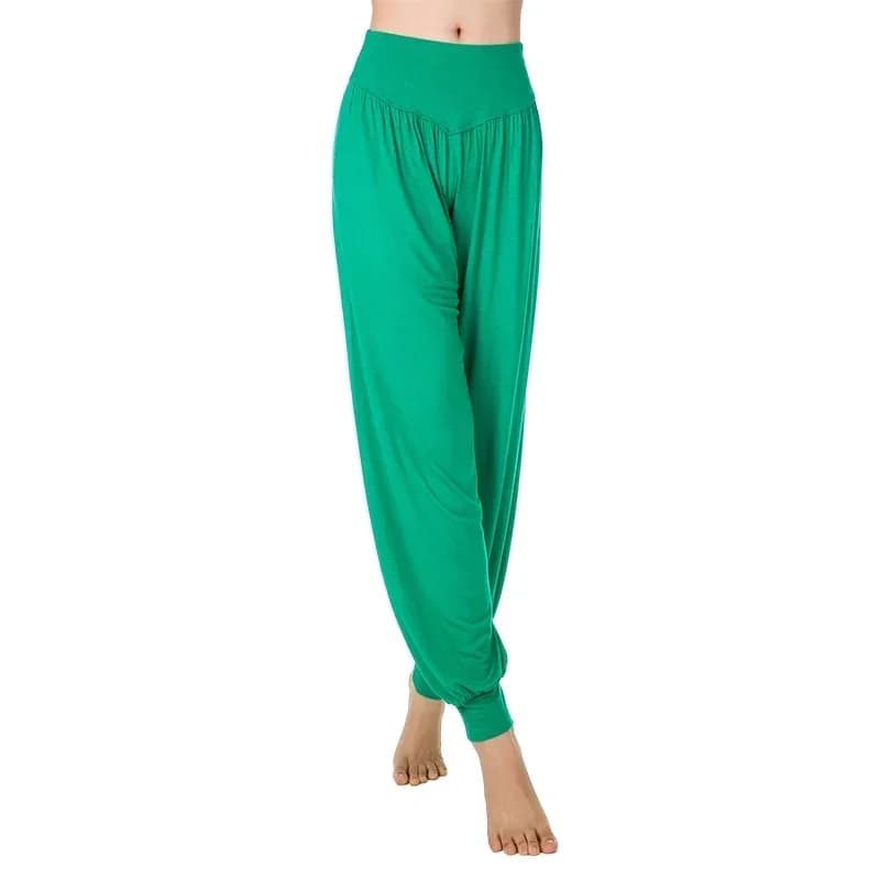 Zomer Vrouwen Bloeiers Modale Harembroek Casual Joggingbroek Solid Kleur Baggy Gym Yoga Jogging Broek Losse Dans Broek