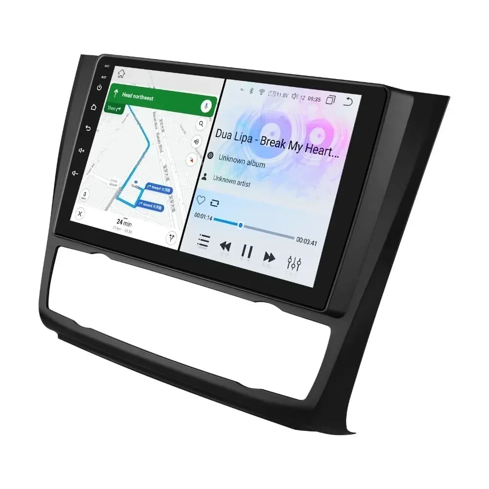 6115 Android Autoradio voor BMW E87 E81 E82 E88 1-serie 2004-2011 Autoradio Multimedia Speler 2 Din Scherm Draadloze Carplay GPS