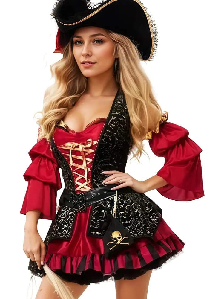 F1444 Spaans Piratenkostuum