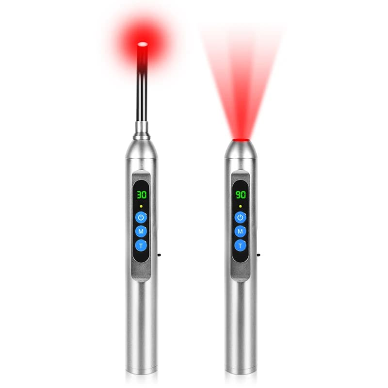 VVDental Rood Licht Therapie Apparaat Mondzwering Gezamenlijke Oor- en Neus Pijnbestrijding Zweren Koude Pijnlijke Laser Nabij Infrarood Behandeling