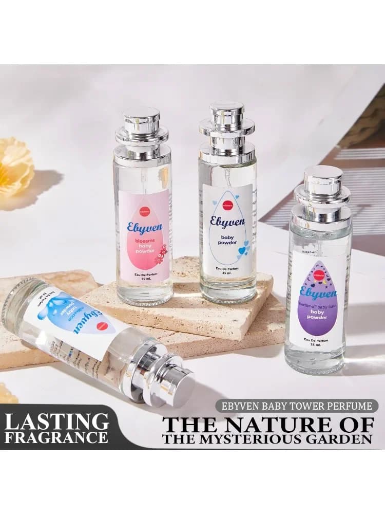 35ml Parfum Babyparfum Melk Lavendel Geur Talkpoeder Milde Duurzame Frisse Unieke Charme Kinderlichaamsgeur