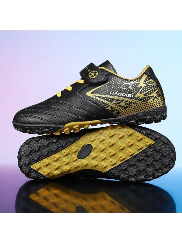 Nieuwe kinderen voetbalschoenen sport samenleving veld jongen voetbalschoenen Futsal snelle indoor sneaker originele enkellaarzen voetbalschoen