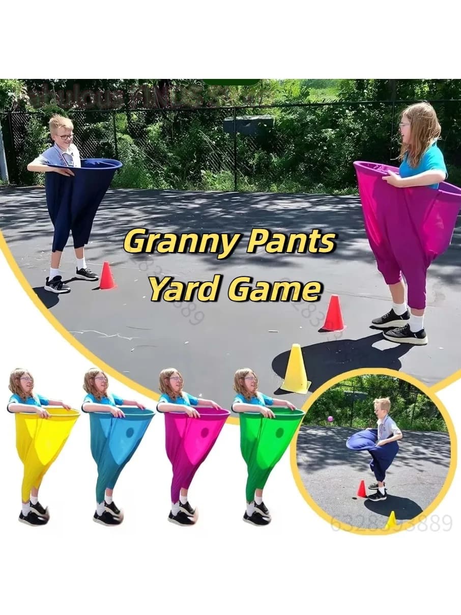 Granny Pants Party Rush Yard-spel! Het ultieme partyspel in de achtertuin! Grappige spellen Ouder-kind Pitching Game Rekwisieten en speelgoed