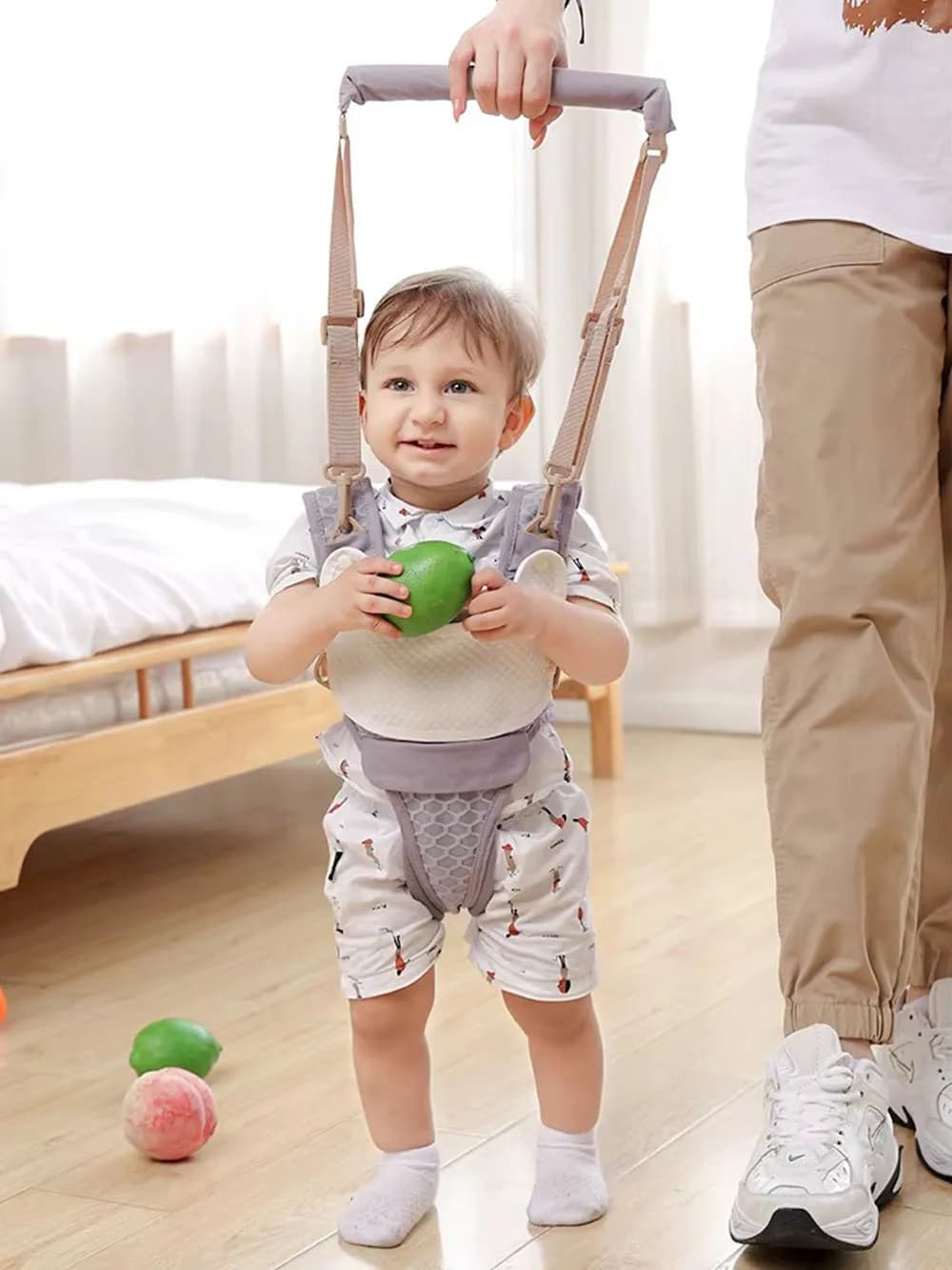 Peuter Baby Walker Harnas Assistent Riem Help Baby Walk Kind Leren Walk Ondersteuning Assist Trainer Baby Walking Harnas