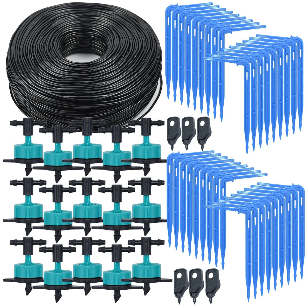 Kesla Kas Druppelirrigatie 2-Way 3/5Mm Druppelen Pijl Zender Irrigatie Watering System Kit Tool Voor pot Tuin Gazon Boerderij