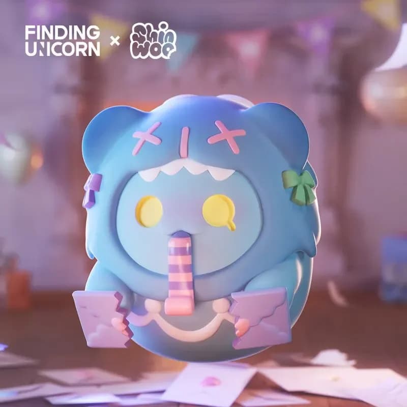 Eenhoorn vinden ShinWoo Verjaardag Alleen Serie Blind Box Mystery Box Caixa Sorpresa Meisjes Anime Figuren Schattig Model Verjaardagscadeau