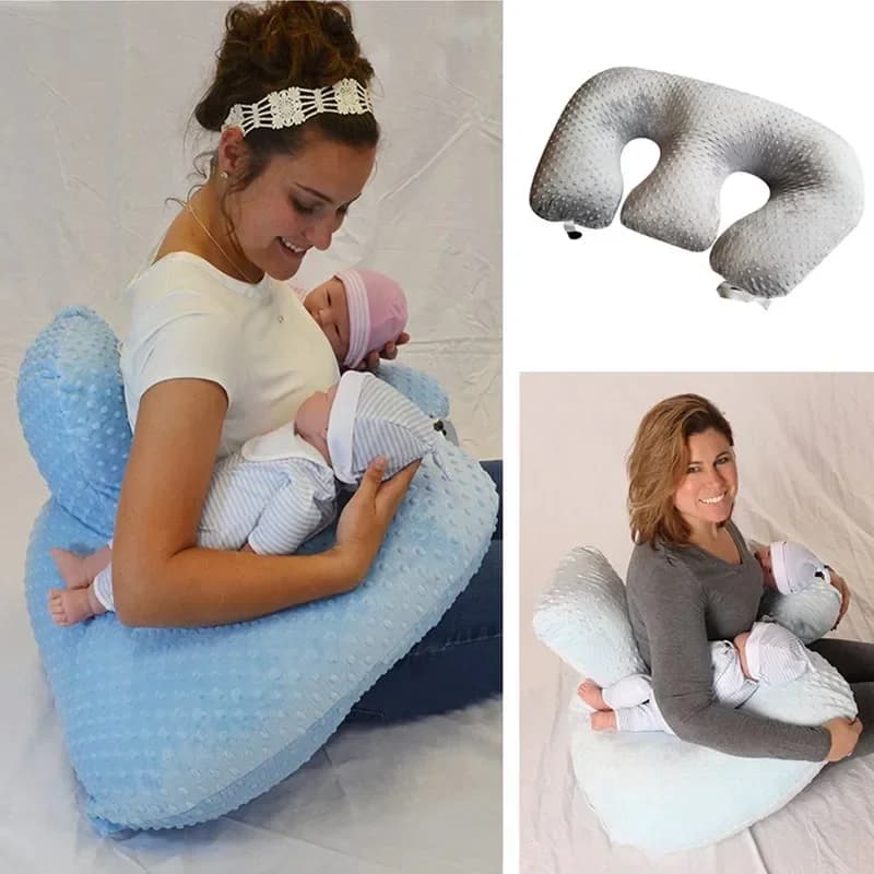 Babykussen Multifunctioneel voedingskussen voor borstvoeding Twin Anti-spugen Voeden Taillekussen Moeder Zwangerschapskussen