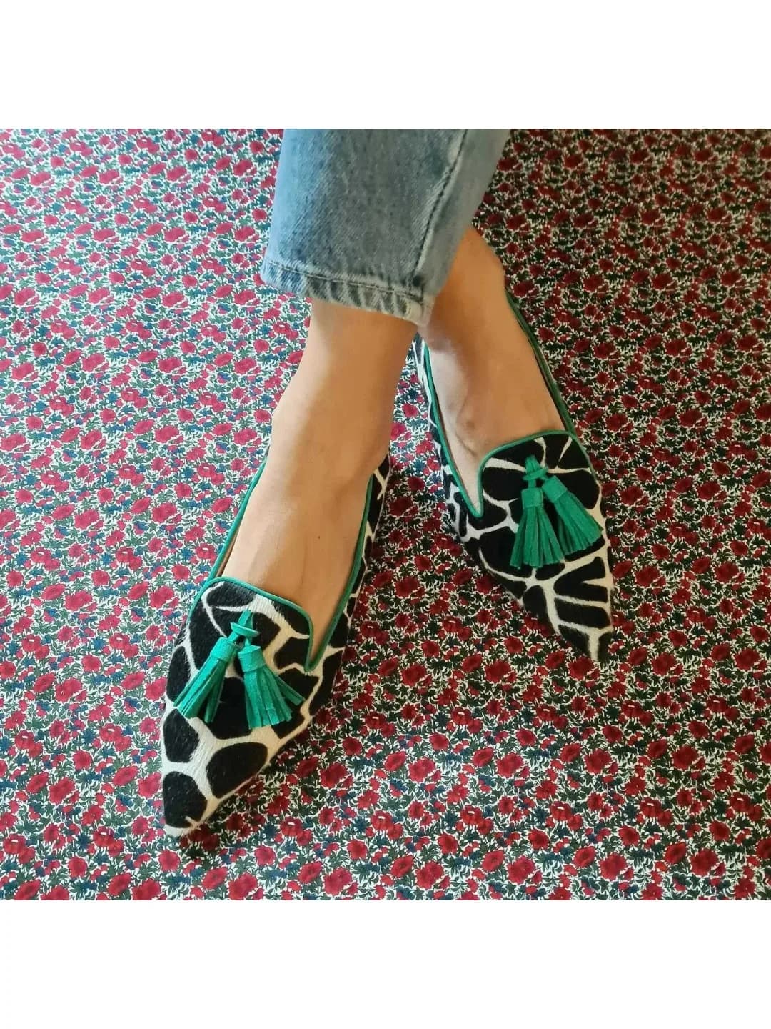 Ondiepe Mond Puntschoen Schoenen Vrouw Flats Lage Hakken Fringe Casual Vrouwelijke Sneakers Gemengde Kleuren Herfst Jurk Kwastje Zomer Nieuwe