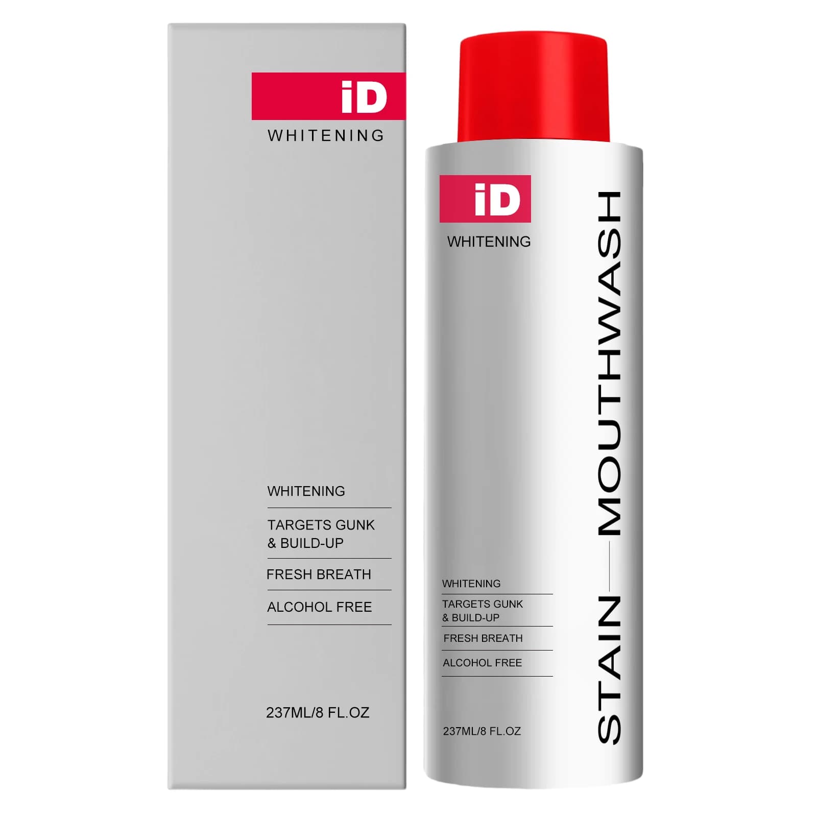 Direct werkende witmakende mondwater Verwijdert slechte adem Vermindert tandvlekken Comfortabele snelle mondreiniging Verfrissend menthol mondwater