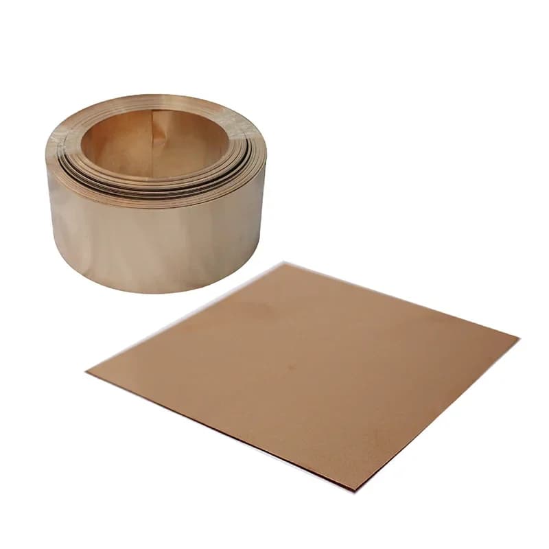 Fosforbrons plaatplaat 0,01 mm 0,02 mm 0,03 mm 0,05 mm 0,1 0,2 0,3 0,4 0,5 0,6 0,7 0,8 1 mm 2 mm 3 mm